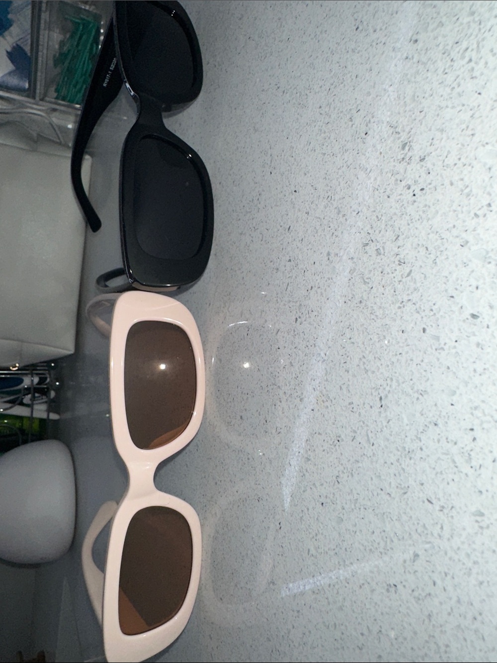 NWOT Set of 2 plastic Frame Sunglasses - Retro Shape